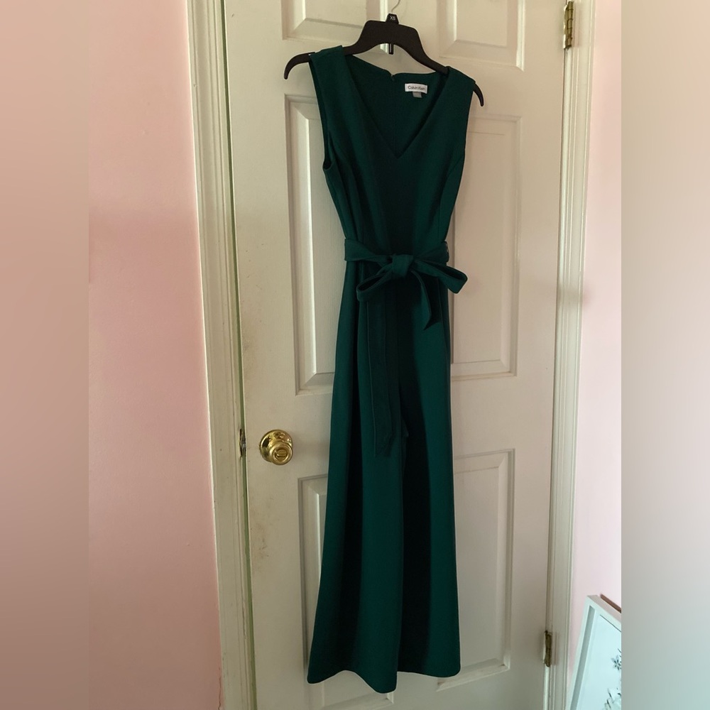 Elegant Green Romper
